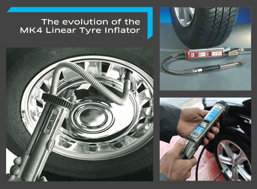 The evolution of the MK4 Linear Tyre Inflator