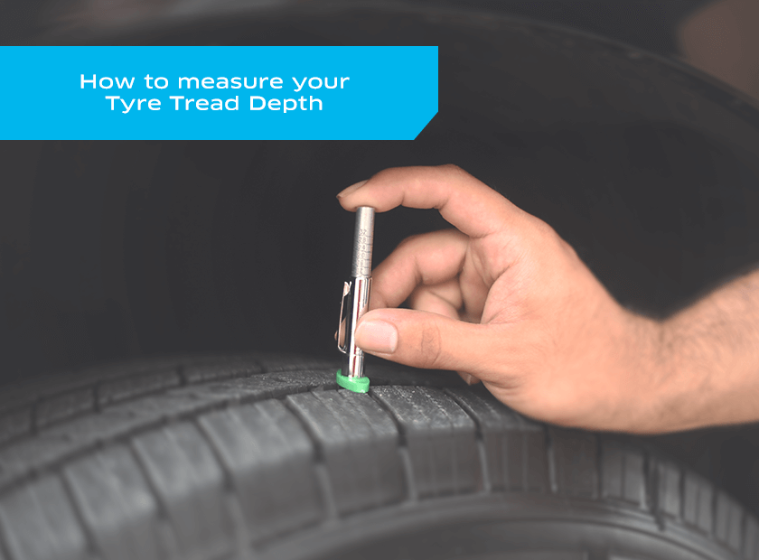 How to measure a tyre's tread depth | Support & Advice | PCL