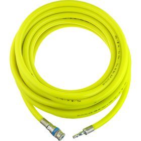 HA2129HV Hose Assembly Yellow High Visibility 20m of 10mm i/d Hose Standard Adaptor & Vertex Coupling Fittings