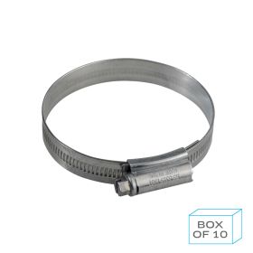 JC5570/ST Jubilee Hose Clip Size 3 (55-70mm) 304 Stainless Steel (Supplied in Box of 10)