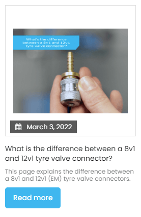 The difference between 8v1 and 12v1 Tyre Valve Connectors 