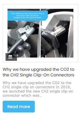 Why we have upgraded the CO2 to the CH2 Single Clip-On Connectors 