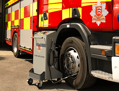 PCL's Mobile Tyre Inflation Device for Fire Appliances