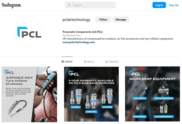 Follow PCL's Instagram