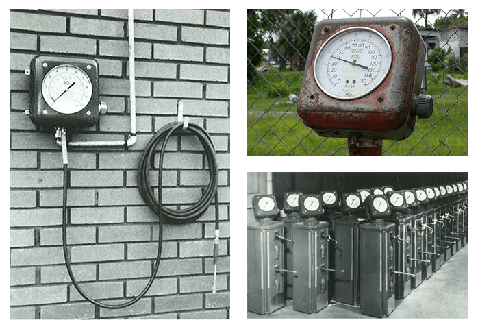 A collage of PCL's Presetair Meters
