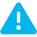 Warning triangle exclamation icon